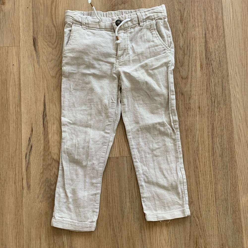 H&M 3-4T linen pants
